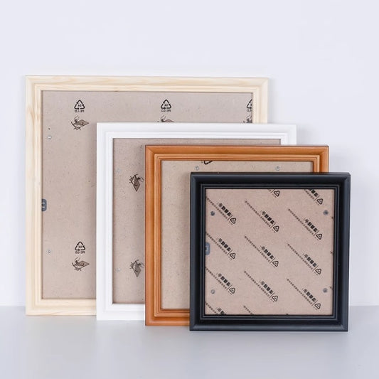 Wood Tabletop Picture Frame Embroidery Decorative Photo Frame Craft Frames Set for Arts Crafts, DIY Painting DIYEmbroidery Projects - for Adults and Kids Craft